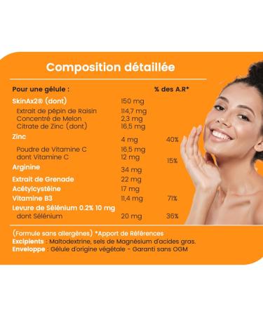 Oxyprolane Eclat du Tint Food Supplement Complexion & Dark Spots Cure 1 Month / 30 Capsules (1/d) Made in France by Laboratories BIO-RECHERCHE  - Buy Online on GoSupps.com