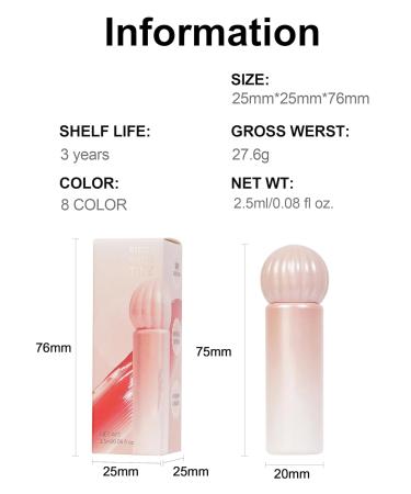 Buy Mirror Water Lip Gloss - Moisturizing & Waterproof Juicy Lip Tint | Long-Lasting Non-Sticky Formula for Gorgeous Color & Shine - International Shipping Available - Buy Online on GoSupps.com