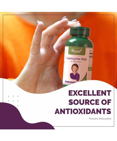 VORST Migraine Supplement Coenzyme Q10 60 Capsules | Migraine & Headache Relief Pills | Coq10 60 count (Pack of 1) - Buy Online on GoSupps.com