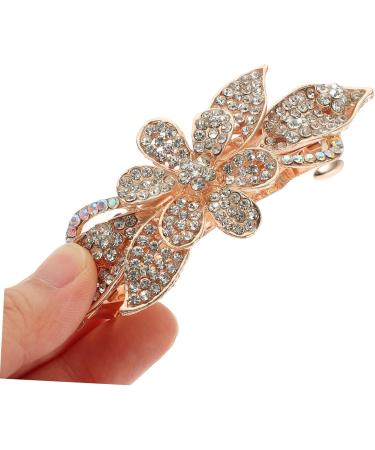 minkissy hair jewelry spring hair clips for women barrettes for women metal hair clips for women barrettes for thick hair rhinestone hair clip the flowers Accessories white bride alloy - Buy Online on GoSupps.com