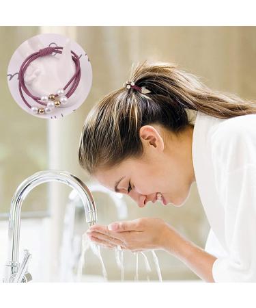 Mnixy 0dBu White Acrylic Scrunchie - Stylish & Durable Hair Accessory for All Hair Types - Buy Online on GoSupps.com