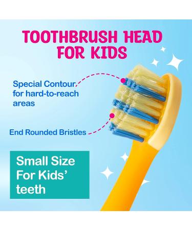 Shield Care Kids Hippo Toothbrush - Super Soft Bristles, Versatile Grip, Playful Design - 4 Colors - 4 Count (Pack of 1) - Buy Online on GoSupps.com
