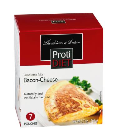 Protidiet Omelette Mix-Bacon Cheese 5.7 Oz. (7 Servings)