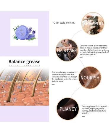 Purple Shampoo Bar Set for Gray Hair - 2 Natural Bars for Thinning Hair - Ideal for Men & Women 55g - Buy Online on GoSupps.com