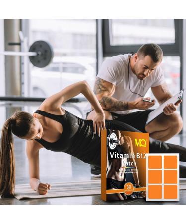 Patch De Vitamine B12 Patchs De Vitamines Patchs D' nergie B12 Auto-adh sifs Pour L'approvisionnement Quotidien Patchs B12 Efficaces Et S Am liorent La M moire De Mise Au Point Et Le M lange B1 - Buy Online on GoSupps.com