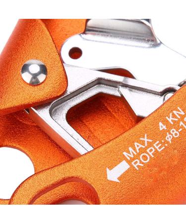 Climbing Ascender - Right Hand Device for 8mm-13mm Rope | Rock Climbing Equipment - Orange - Buy Online on GoSupps.com