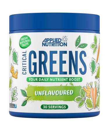 Applied Nutrition Applied Nutrition Critical Greens - Super Greens - Immune System Boosting Powder - Nutritious Superfood Vegan Moringa Powder (150g - 30 servings) (Unflavored)