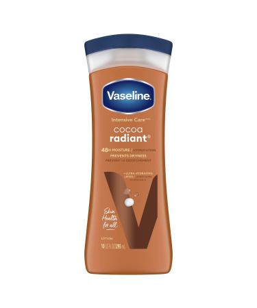 Vaseline Intensive Care Cocoa Radiant Body Lotion for dry skin with 48H moisture + ultra hydrating lipids 295 ml Cocoa Butter