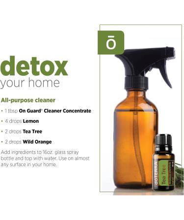 doTERRA Melaleuca (Tea Tree) Essential Oil - 15 mL 0.51 Fl Oz (Pack of 1) - Buy Online on GoSupps.com