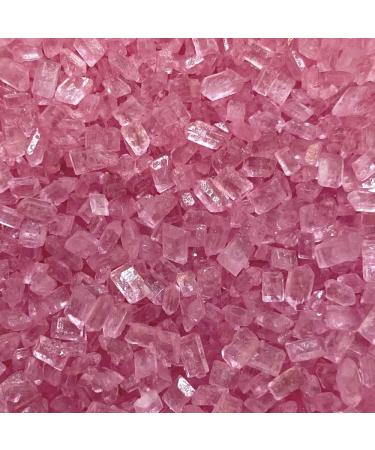 Twist Ingredients - DecorSugar Pink - Resealable 1kg Pouch. This beautiful translucent sugar is versatile and ideal for all of your cakes & bakes. (Pink)
