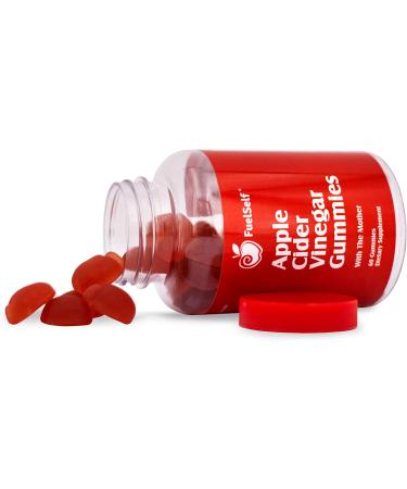 Buy Apple Cider Vinegar Gummy Vitamins with The Mother - 60 Count Vegan & Gluten-Free for Metabolism Immunity & Detox | Vitamin B6 B12 Pomegranate & Beet Root - Buy Online on GoSupps.com