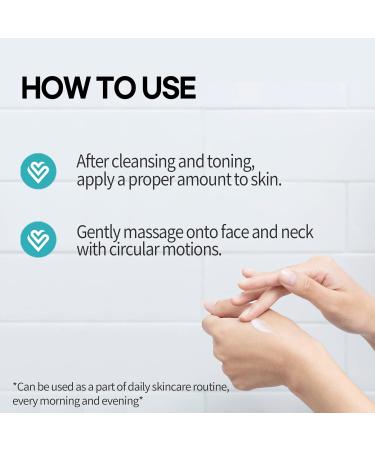 Centella Asiatica Extract Moisturizing Cream - Intensive Lifting & Brightening Adenosine & Niacinamide - Korean Skincare 1.69 oz - Shop Now - Buy Online on GoSupps.com