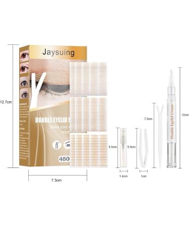 Allegorly 480 Slide Lyse Stripes | Invisible Double Eyelid Tape for Non-Surgical Eyelid Lift - Worldwide Shipping Available - Buy Online on GoSupps.com