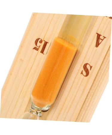 Doitool 15-Minute Sandwatch Timer - Wood Sauna Timer Hourglass for Home & Gym | Perfect 15-Minute Countdown for Sauna Sessions - Buy Online on GoSupps.com