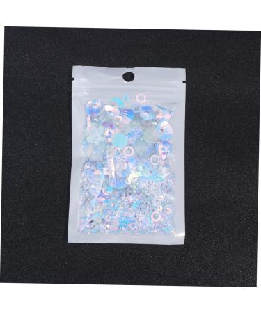 STOBOK 4 Packs DIY Pearls Spacer Beads Loose Sequins Paillettes Glitter Powder Super Flash White Whitex2pcs 2x1.2x0.1cmx2pcs - Buy Online on GoSupps.com