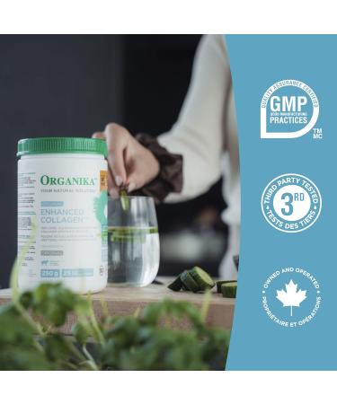 Organika Hair Plus 120 Caps & Enhanced Collagen Peptides Protein Powder For Healthy Hair Skin Nails Joints - Hydrolyzed For Better Absorption - Non-GMO - Unflavoured 250g SUPPLEMENT + SUPPLEMENT madfs-1190 - Buy Online on GoSupps.com