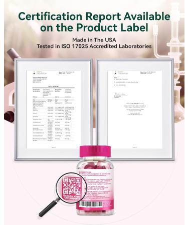 Magnesium Glycinate Plus Gummies 860mg Sugar-Free Non-GMO Gluten-Free Magnesium Gummies for Adults & Kids Sleep Relaxation & Focus Magnesium Supplement for Women Mixed Berry Flavor 60 Count Mixed Berry 60 Count (Pa  - Buy Online on GoSupps.com
