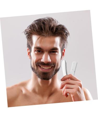 Minkissy Manual Razor Blade Holder | Premium Razor Accessories for Men's Hairdressers & Beard Shaving | Ideal for Precise Grooming & International Shipping - Buy Online on GoSupps.com