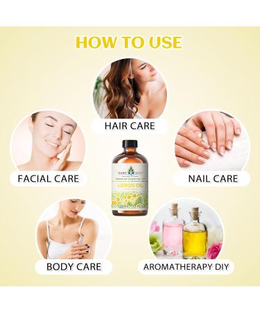 EVOKE OCCU Lemon Essential Oil and Lavender Essential Oil - 4 Fl Oz - Buy Online on GoSupps.com