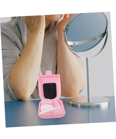 Homsfou Contact Lens Organizer Box - 2 Sets with Mirror & Container for Colored Lenses - Stylish Ice Cream Design Travel-Friendly Lens Holder - Buy Online on GoSupps.com