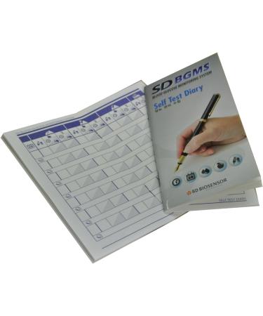 Self Test Diary for SD CodeFree Blood Glucose Test Strips | Accurate & Convenient Diabetes Management - Buy Online on GoSupps.com