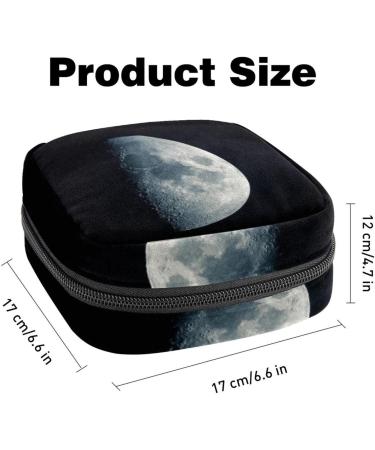 Buy Black Women's Binding-Storage Bags | Portable Menstrual Pad & Cup Pockets for Teens & Women - Buy Online on GoSupps.com