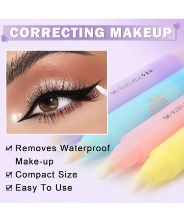 DAMUSI Makeup Remover Pen - 2PCS Quick Fix Eraser for Mascara Eyeliner & Lipstick | Travel-Friendly Makeup Corrector - Buy Online on GoSupps.com