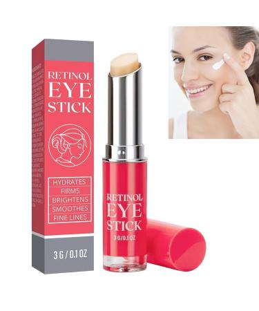 Retinol Eye Balm For Wrinkles Retinol Eye Balm Stick Retinol Eye Cream for Dark Circles and Puffy Eyes Reduces Fine Lines Retinol Eye Cream Under Eye Cream Anti Aging Retinol Eye Stick