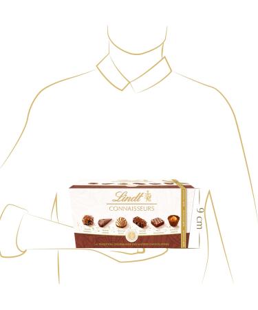Lindt - Box of CONNAISSEURS Chocolates - Assortment of Pralines and Gianduja 183g - Buy Online on GoSupps.com