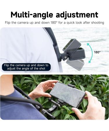 Telesin SE Neck Holder for GoPro Hero 12/10/9/8/6/5/Max/Mini & DJI OSMO Action - Flexible POV Multi-Angle Accessory for Easy Use & Skin-Friendly Comfort - Buy Online on GoSupps.com