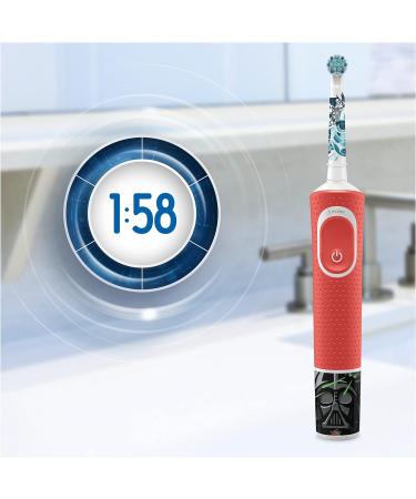 Oral-B Kids Star Wars Electric Toothbrush | Safe & Fun Dental Care for Children 3+ | Extra Soft Bristles & 2 Cleaning Modes - Buy Online on GoSupps.com