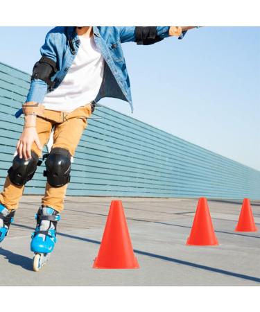 Ptaedex 7 Orange Cones - Set of 12 for Sports Training & Construction Themed Parties - Buy Online on GoSupps.com