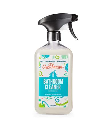 Aunt Fannie's Bathroom Cleaner Spray - All-Purpose Tub, Tile, Sink and Fixtures Vinegar Wash (Single) 16.9 Fl Oz (Pack of 1)