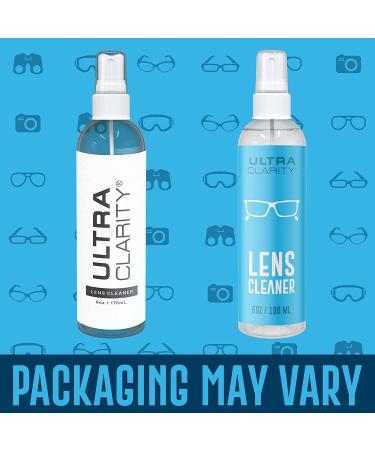 ULTRA CLARITY 6 oz Eyeglass Lens & Screen Cleaning Spray - Professional Grade Formula - Safe for Coated Surfaces - Buy Online on GoSupps.com