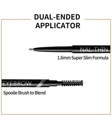 PASSIONCAT Ultra Fine 1.6mm Eye Brow Pencil in 2 Coffee Brown - Long-Lasting & Retractable - Buy Online on GoSupps.com