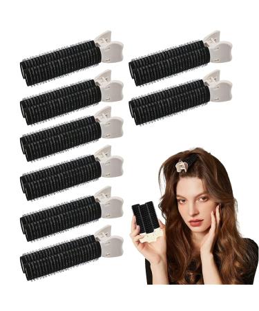 Volumizing Hair Clips Hair Clips for Volume Hair Root Volumizing Clips Instant Hair Volumizing Clips for Women DIY Hair Styling Tool(8PCS-Black)