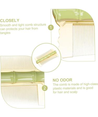 OUNONA 10pi ces Peigne Antipelliculaire Dents Fines Pour Coiffure Outil De Soins Capillaires Portable Et Pratique - Buy Online on GoSupps.com