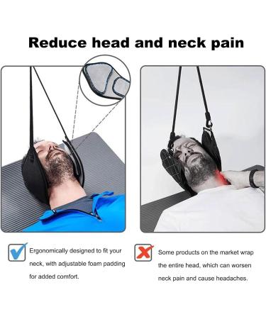 Spine Chiropractic Decompression Device - Ergonomic Cervical Traction Hammock for Cervical Spine Protection - Buy Online on GoSupps.com