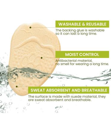 Buy Bukihome Metatarsal Pads for Women - 6 Pairs Ball of Foot Cushions & Heel Inserts for Pain Relief - Clear & Beige Large - Buy Online on GoSupps.com