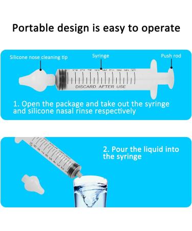 Nasal Irrigator Baby Baby Nasal Irrigator Syringe Otc Medications & Treatments Nasal Irrigation Cleaner Rinsing - Buy Online on GoSupps.com