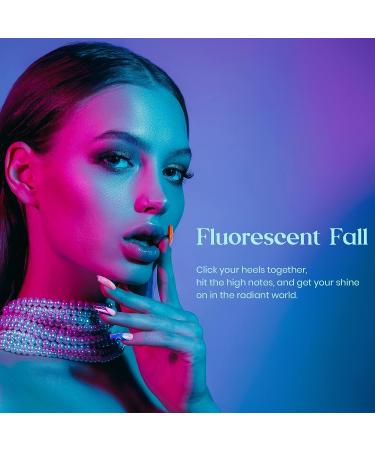 Beetles Neon Gel Nail Polish Set - 6 Fluorescent Summer Colors for Manicure | Neon Orange, Hot Pink, Blue, Yellow, Green, Purple | Soak Off LED Gel Kit for Nails - Buy Online on GoSupps.com