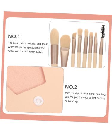 FRCOLOR 2 Sets Travel Makeup Blush Brush Highlights Hair Dye Kit Women Makeup Supplies Girls Eyeshadow Brush Face Beauty Tools Brush for Makeup Cosmetic Wood Miss Makeup Tools - Buy Online on GoSupps.com