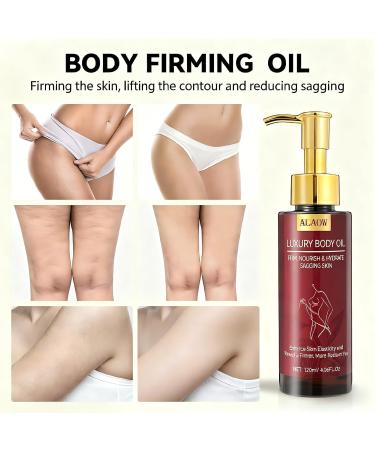 ALAOW Advanced Firming Body Oil Powerful Skin Tightening Formula Fast Improves Loose Skin Deeply Moisturizing Body Care Oil (FN) - Buy Online on GoSupps.com