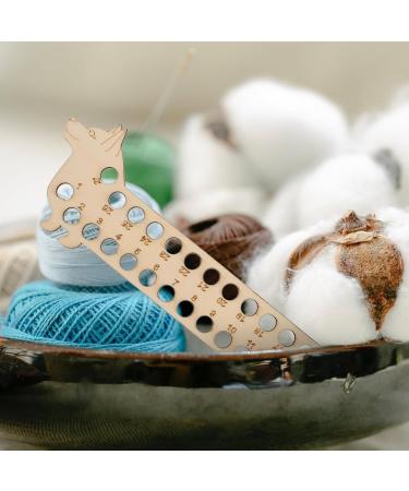 Exceart Crochet Crossstick Wire-Rap Board & Plate - Wood Coil Holder for Yarn Storage | Perfect for Crochet Animals - Buy Online on GoSupps.com