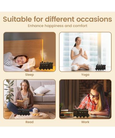 Train Essential Oil Diffuser 300ml Train Diffuser for Essential Oils Large Room Quiet Humidifier Essential Oil Diffuser Train Aromatherapy Diffuser Cool Mist Humidifier for Home Bedroom Office - Buy Online on GoSupps.com
