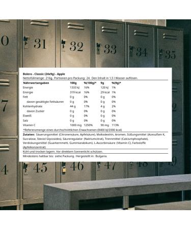 Bolero Classic Powder Sachet 9 g Apple 24-Count Apple 216 g (Pack of 1) - Buy Online on GoSupps.com