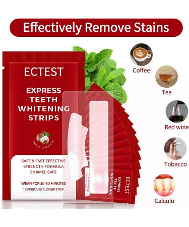 Professional Teeth Whitening Strips - 14 Treatments for Sensitive Teeth - Buy Online on GoSupps.com