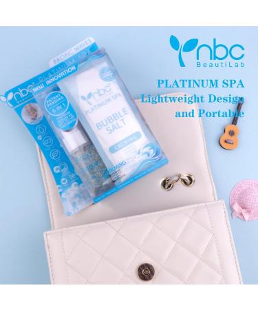 nbc BeautiLab Pedicure Foot Soak Set - Upgraded 6 in 1 Foot Spa Foot Bath Spa Pedicure Kit Foot Soak for Tired & Dry Cracked Feet Athletes Feet and Calluses (Pacific Waves) Lavender - Buy Online on GoSupps.com