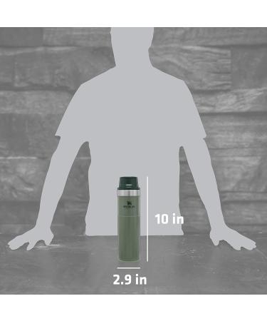 Stanley 16oz Trigger-Action Travel Mug | Hammertone Green - Buy Online on GoSupps.com