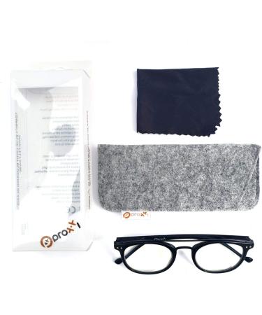 Buy Blue Light Blocking Glasses | Anti Blue Ray Filter | Gaming & Reading Eye Strain Relief | Round Wayfarer Frames for Men Women & Teens - Buy Online on GoSupps.com